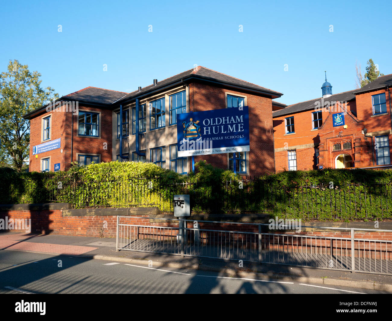 Hulme Grammer School, Oldham, Greater Manchester, UK. Stock Photo