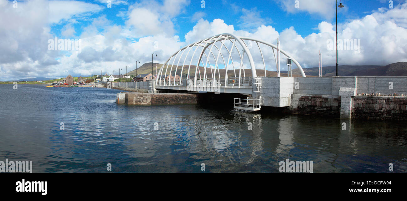 New And Modern Achill Sound Bridge; Achill Island, County Mayo, Ireland