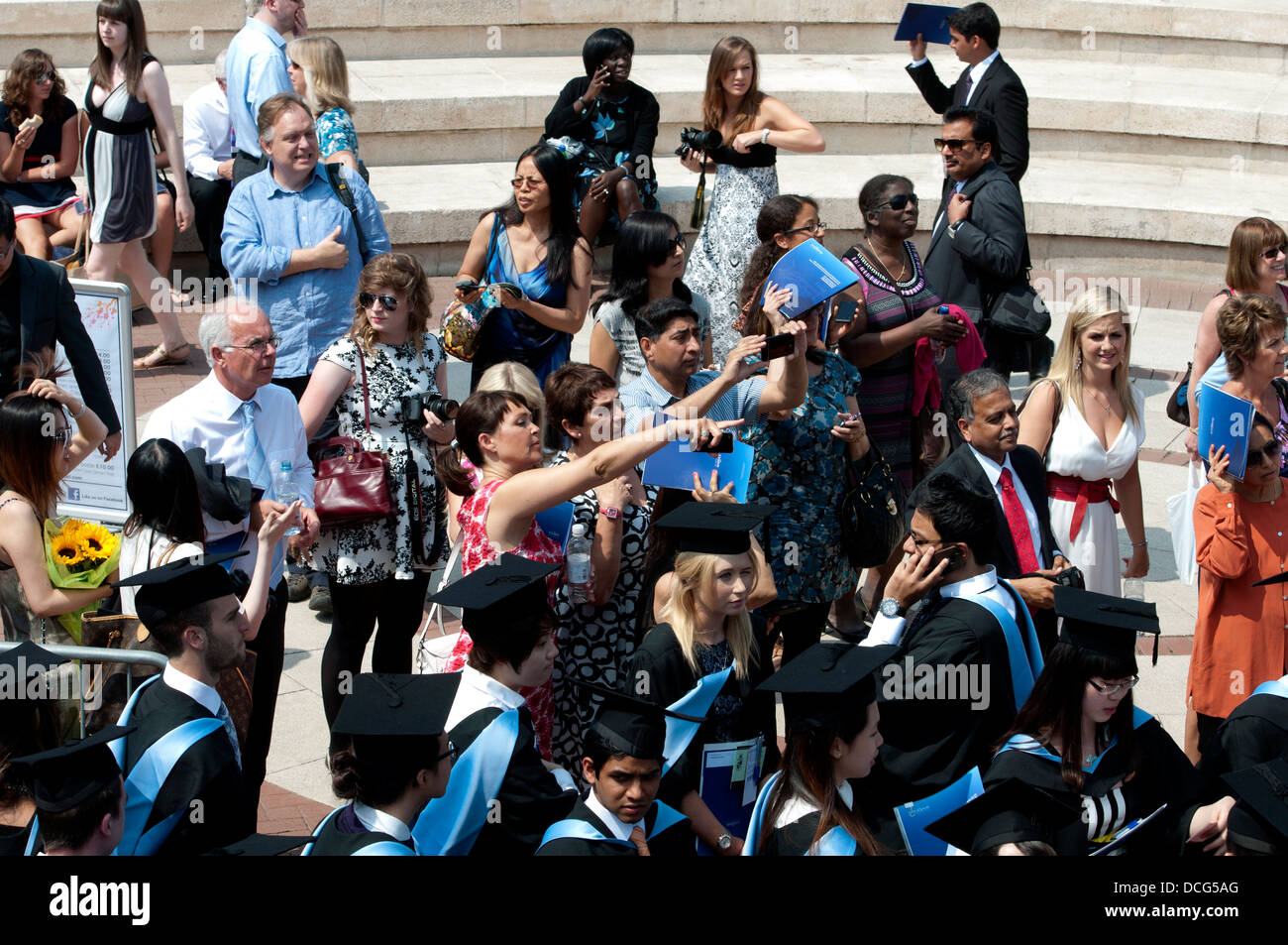 Warwick University graduation day Stock Photo Alamy