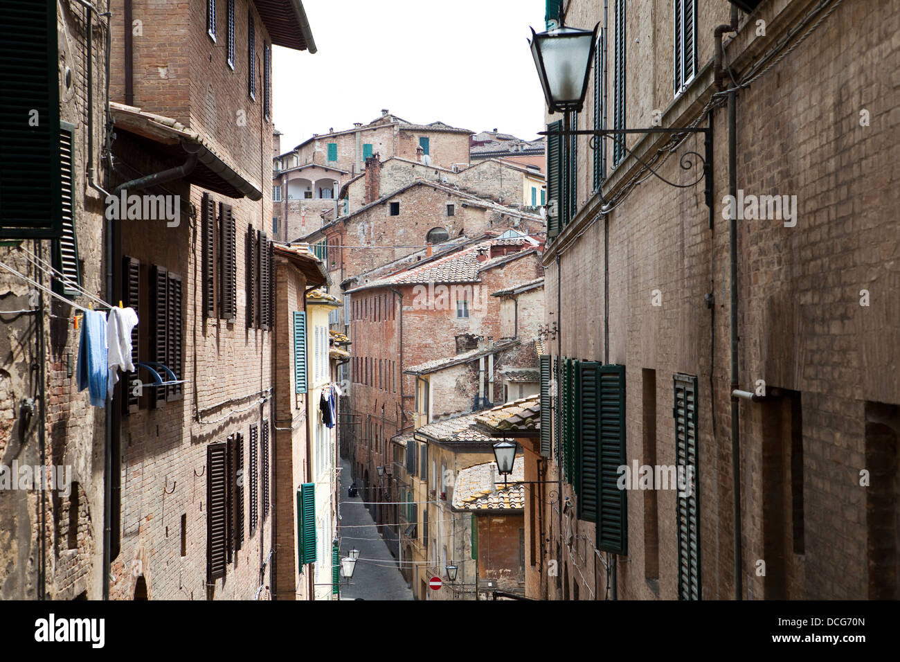 Aerial view italian village hi-res stock photography and images - Alamy