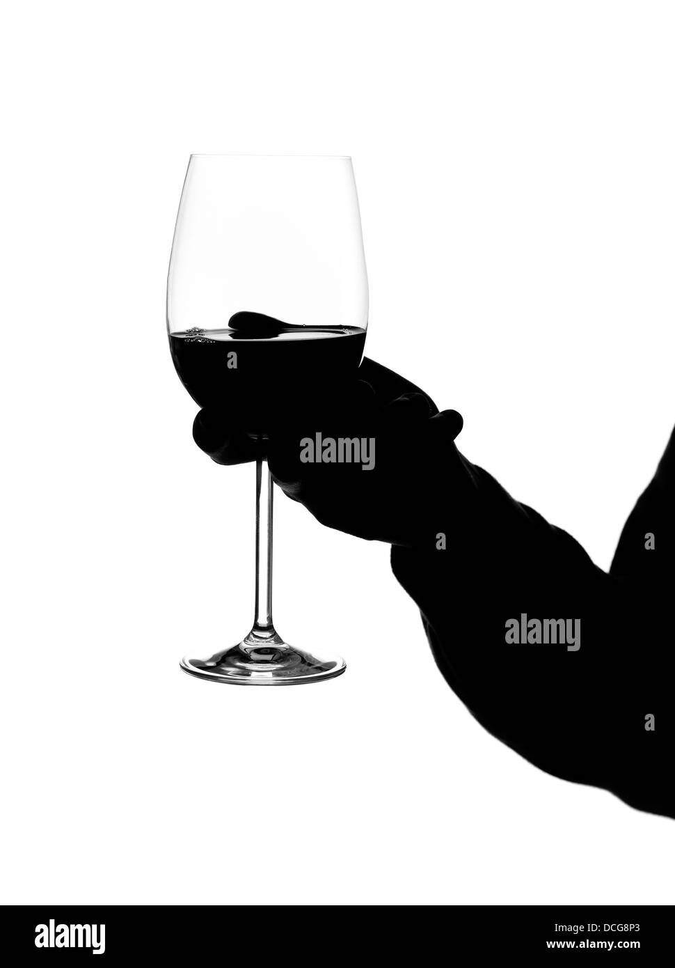 glass of wine Stock Photo Alamy
