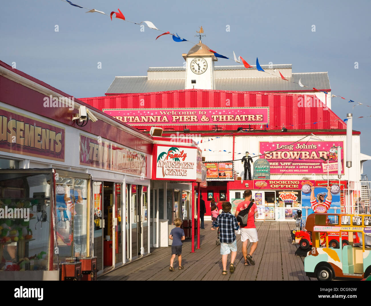 Brittania pier theatre Great Yarmouth, Norfolk, England Stock Photo