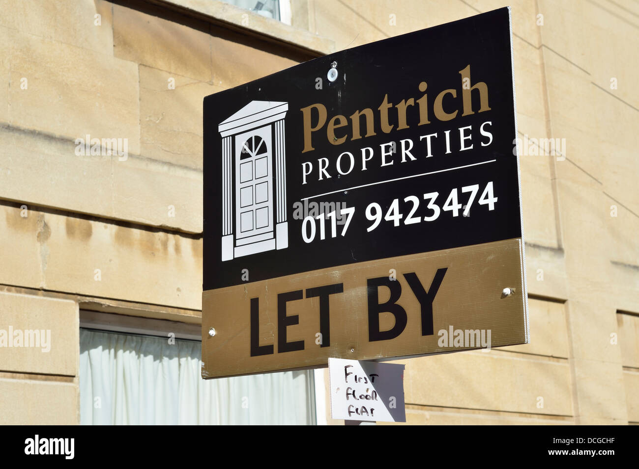 property signs bristol, England, UK Stock Photo Alamy
