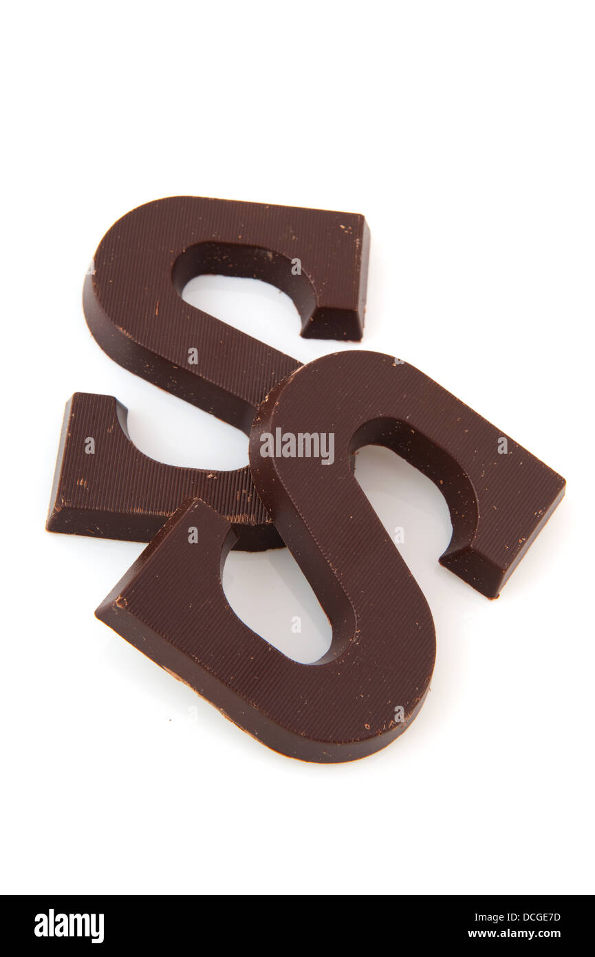 Dutch Chocolate Letters