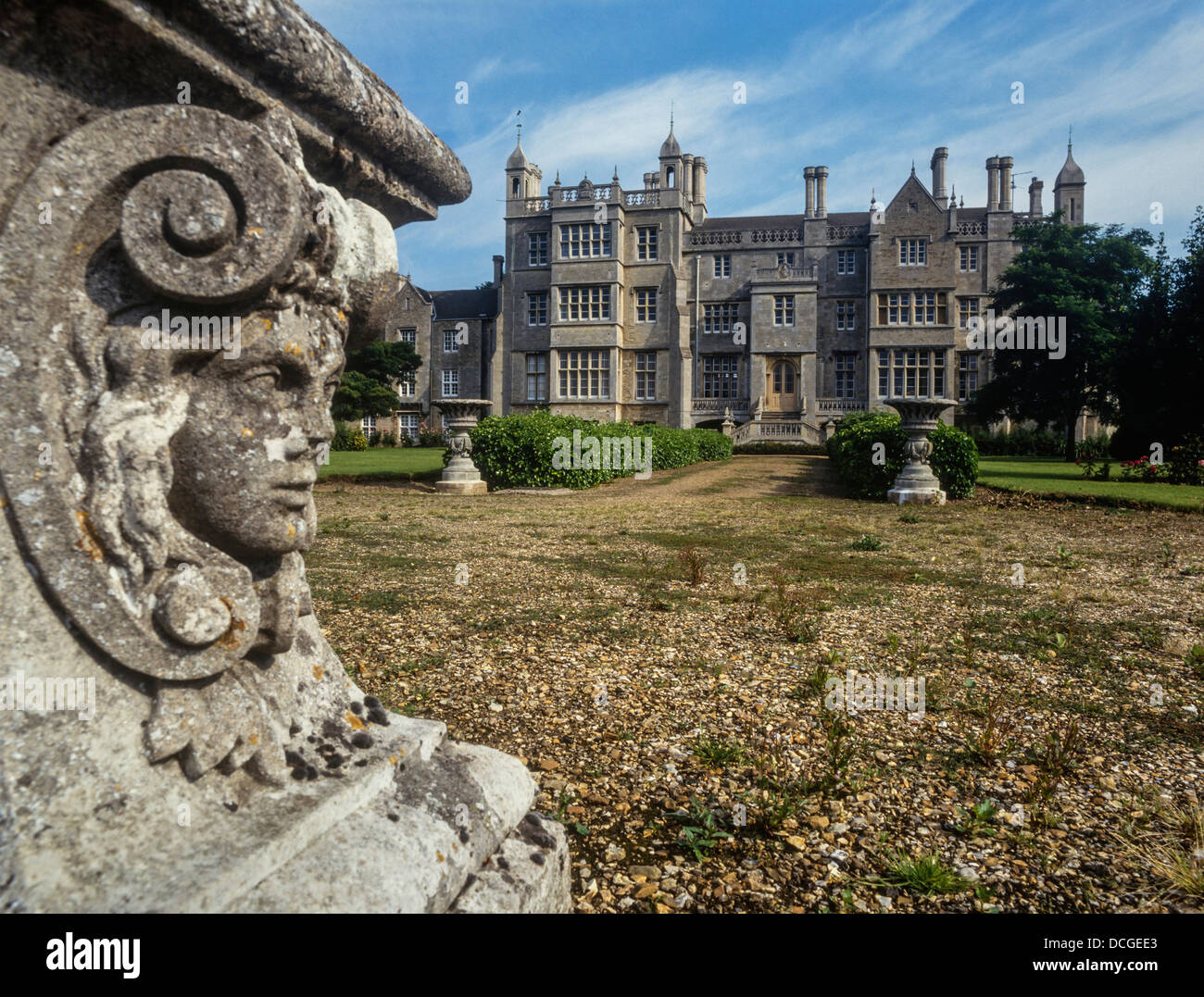 Ramsey Abbey house, Cambridgeshire. England. UK Stock Photo Alamy