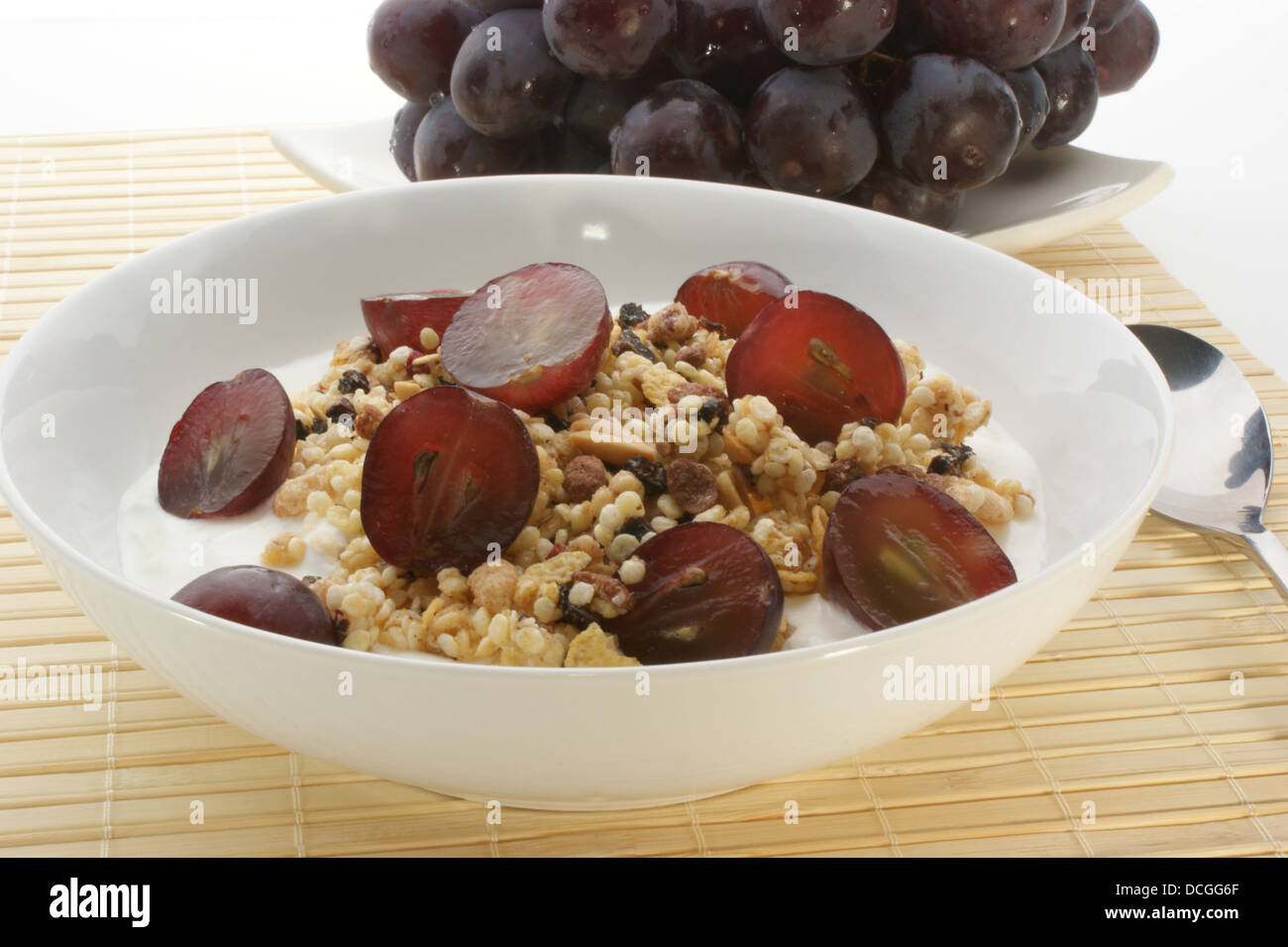 Muesli in the morning keeps you slim and fit Stock Photo Alamy
