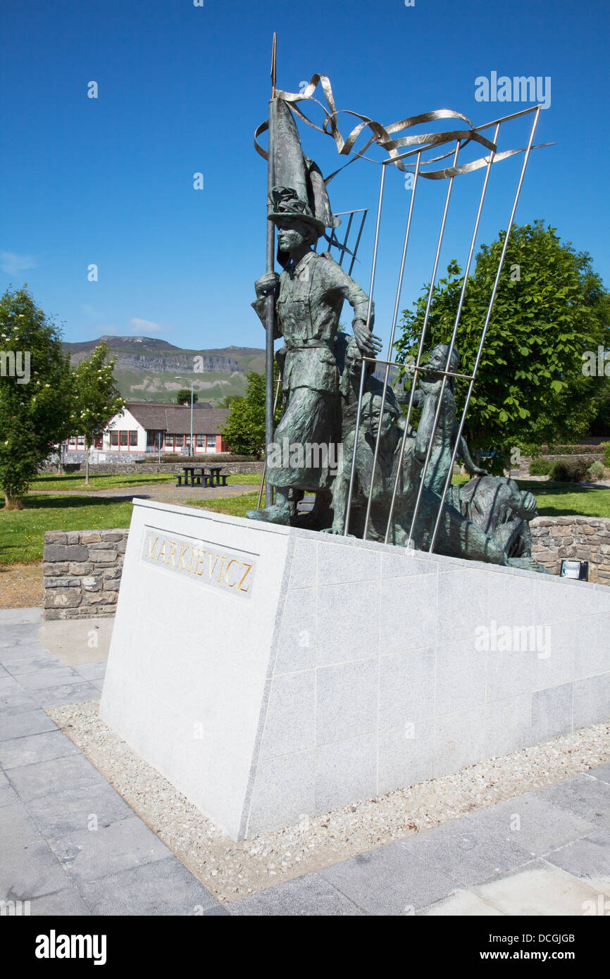 Statue Of Irish Heroine Countess Constance Markievicz; Rathcormack