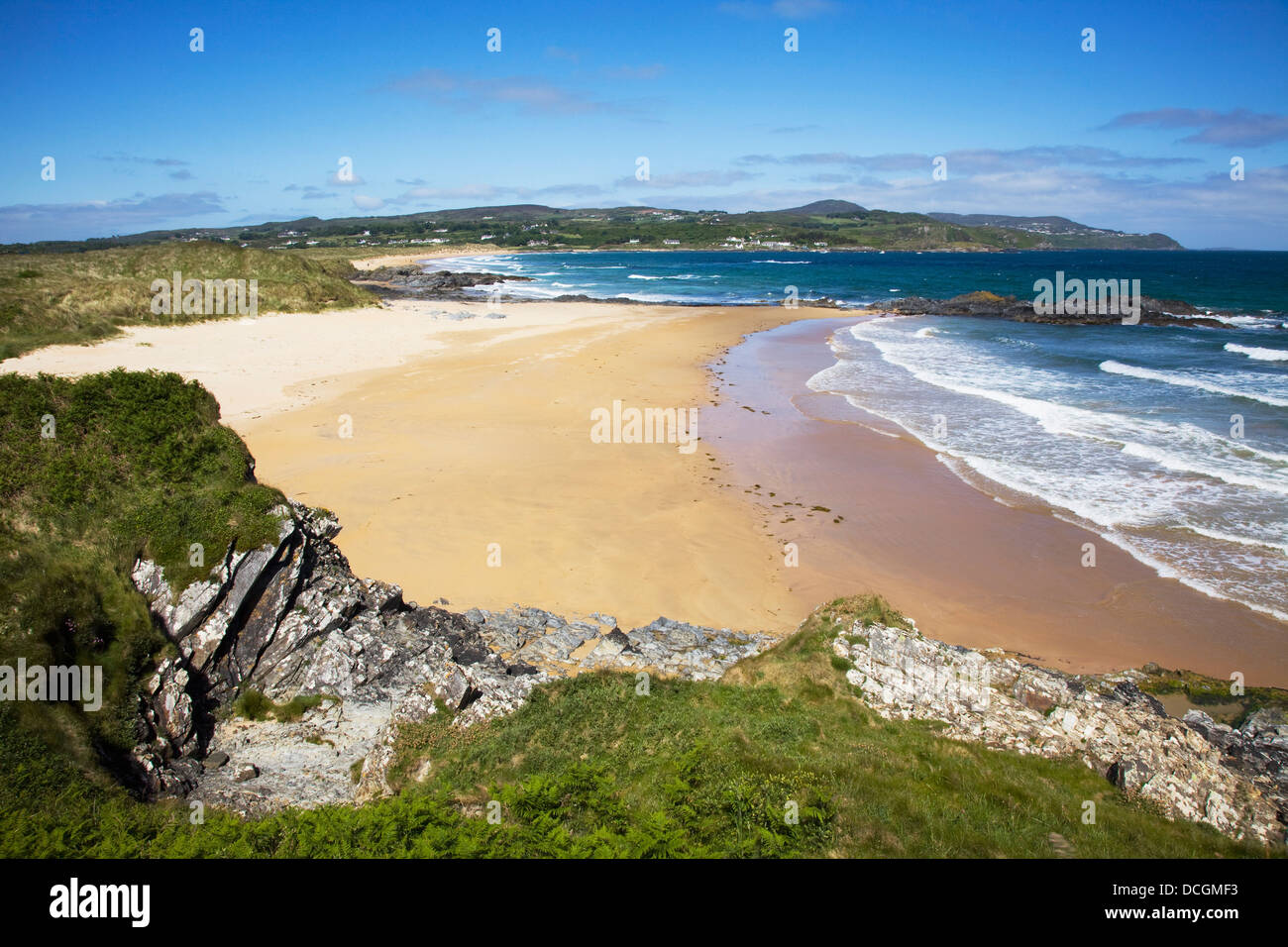Beach Scenic; Culdaff Beach, County Donegal, Ireland Stock Photo Alamy