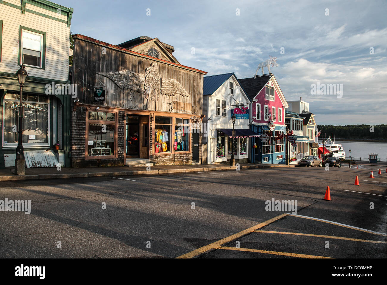 Sunrise in Bar Harbor, Maine Stock Photo Alamy
