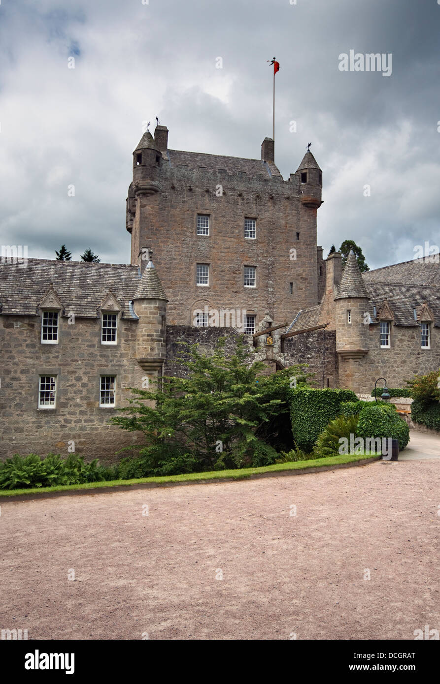 Cawdor Castle near Inverness in Scotland, UK Stock Photo