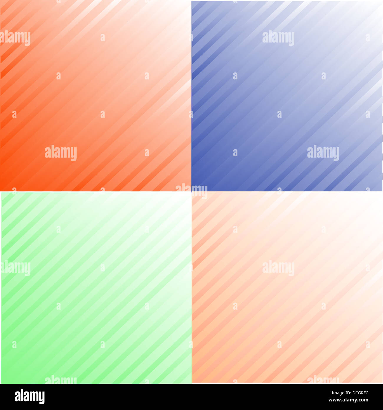 Grunge set stripe. Vector illustration Stock Photo - Alamy