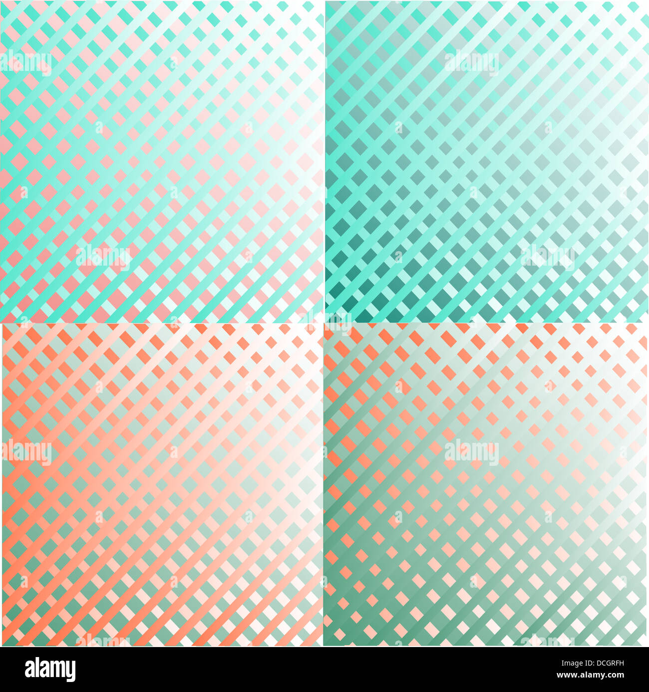 Grunge set stripe. Vector illustration Stock Photo - Alamy