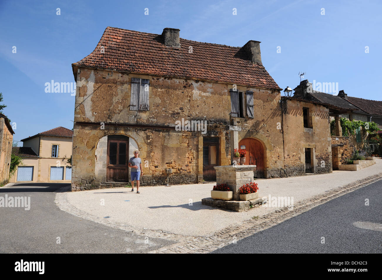 Derelict old property for sale in rural village of St Caprais in the Lot Region or Department of Derelict old property for sale in rural village of St Caprais in the Lot Region or Department of