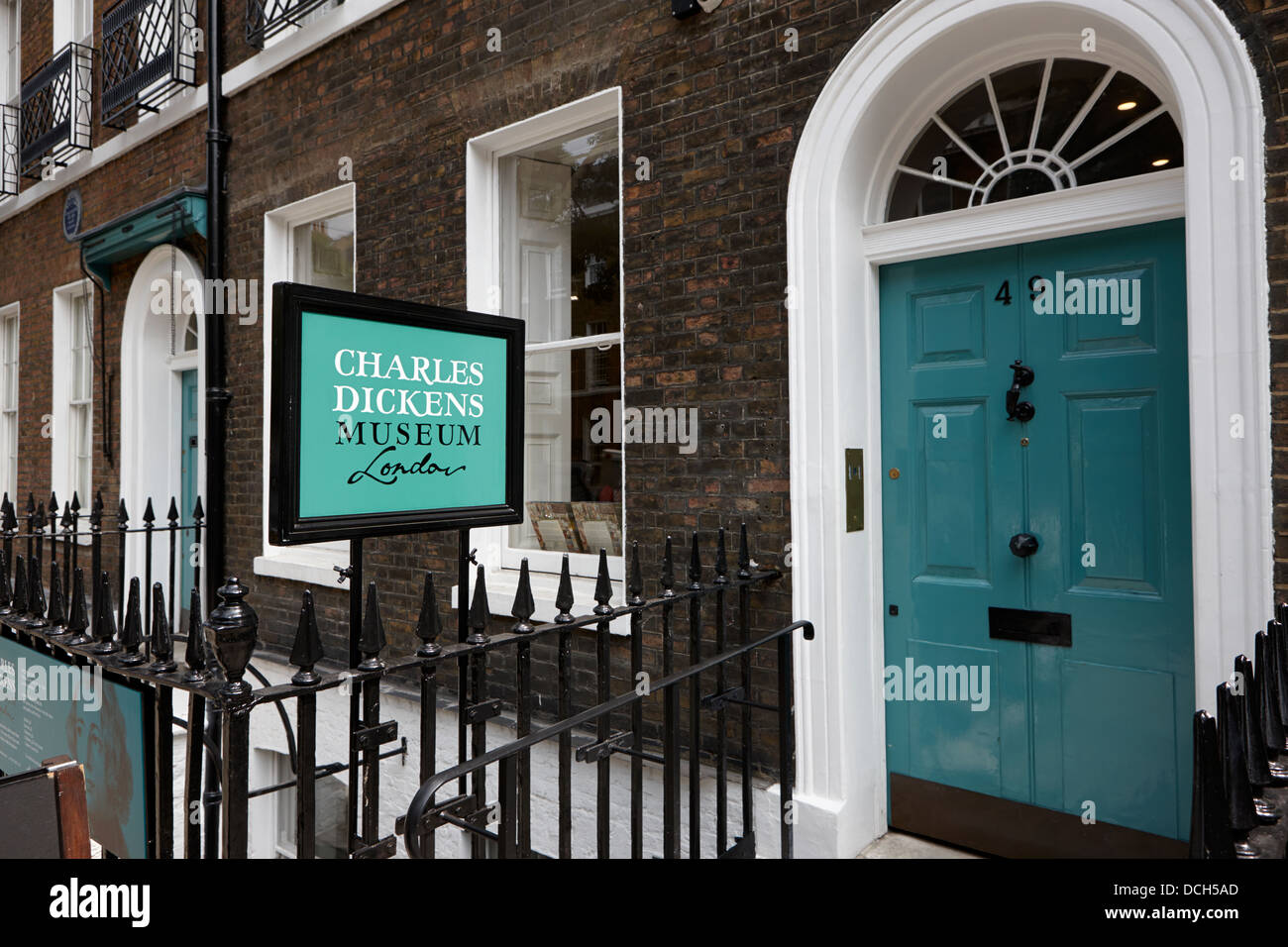 The Charles Dickens museum London England UK Stock Photo