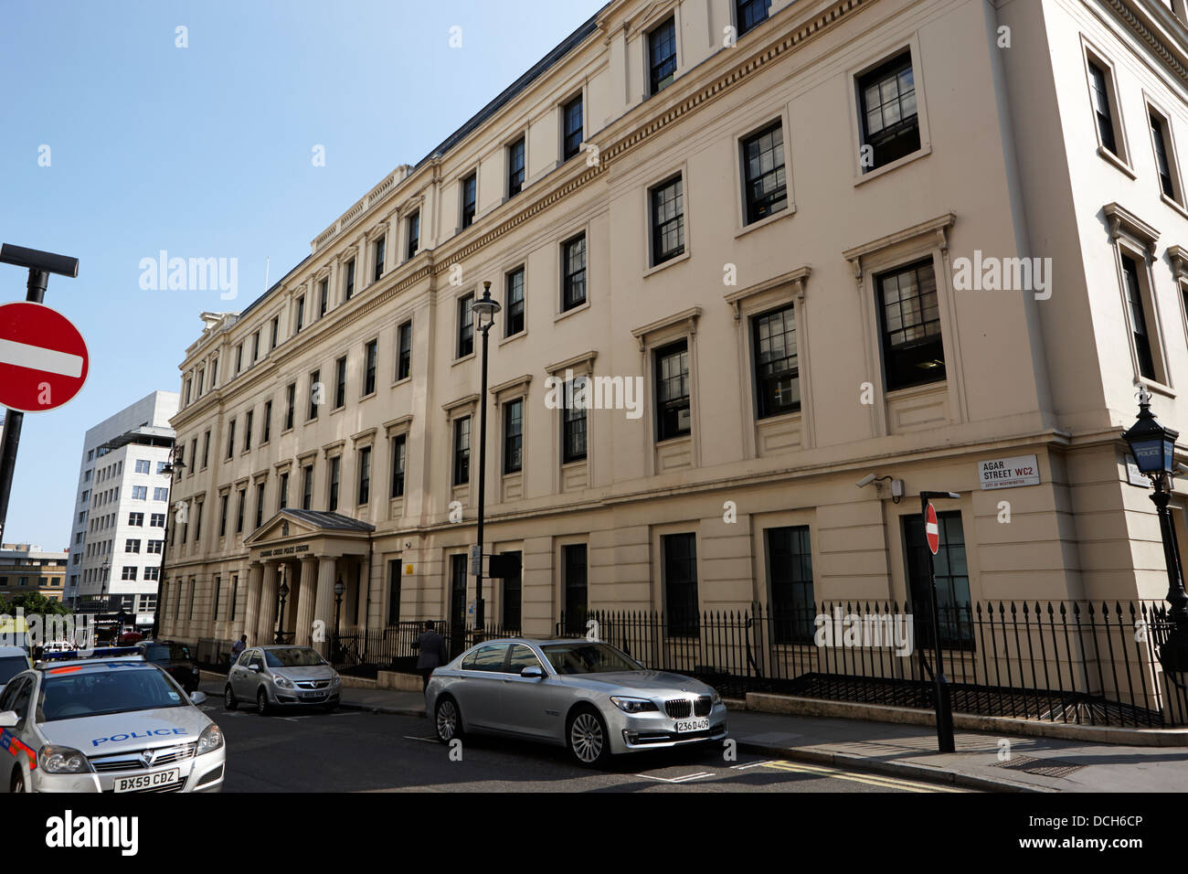 Charing Cross Police Station London England Uk Stock Photo