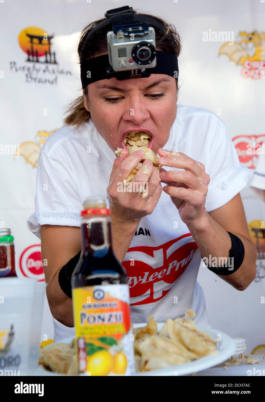 Los Angeles, CA, USA. 17th Aug, 2013. MICHELLE LESCO, the 14th ranked