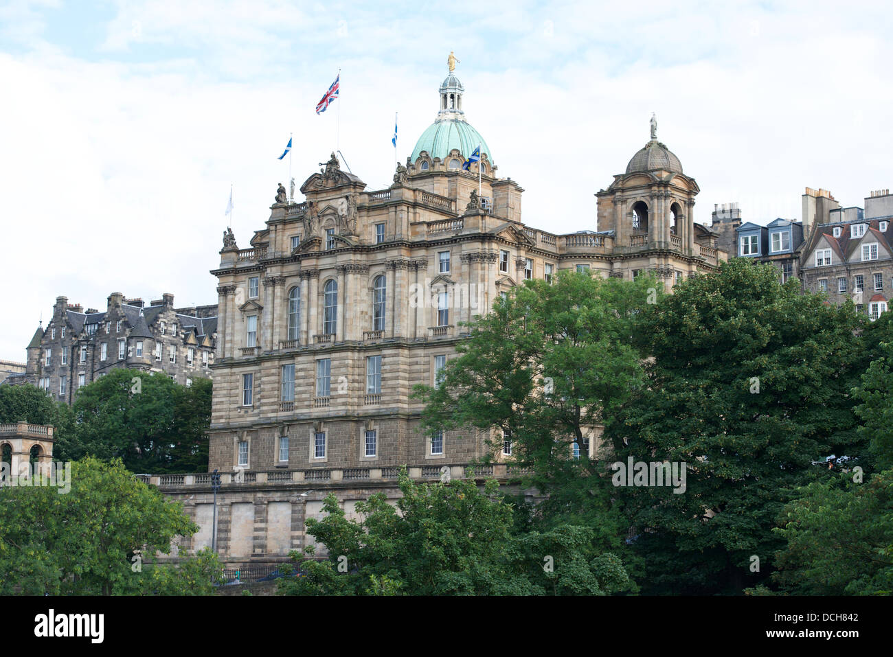 Bank of Scotland, The Mound, Edinburgh. Stock Photo