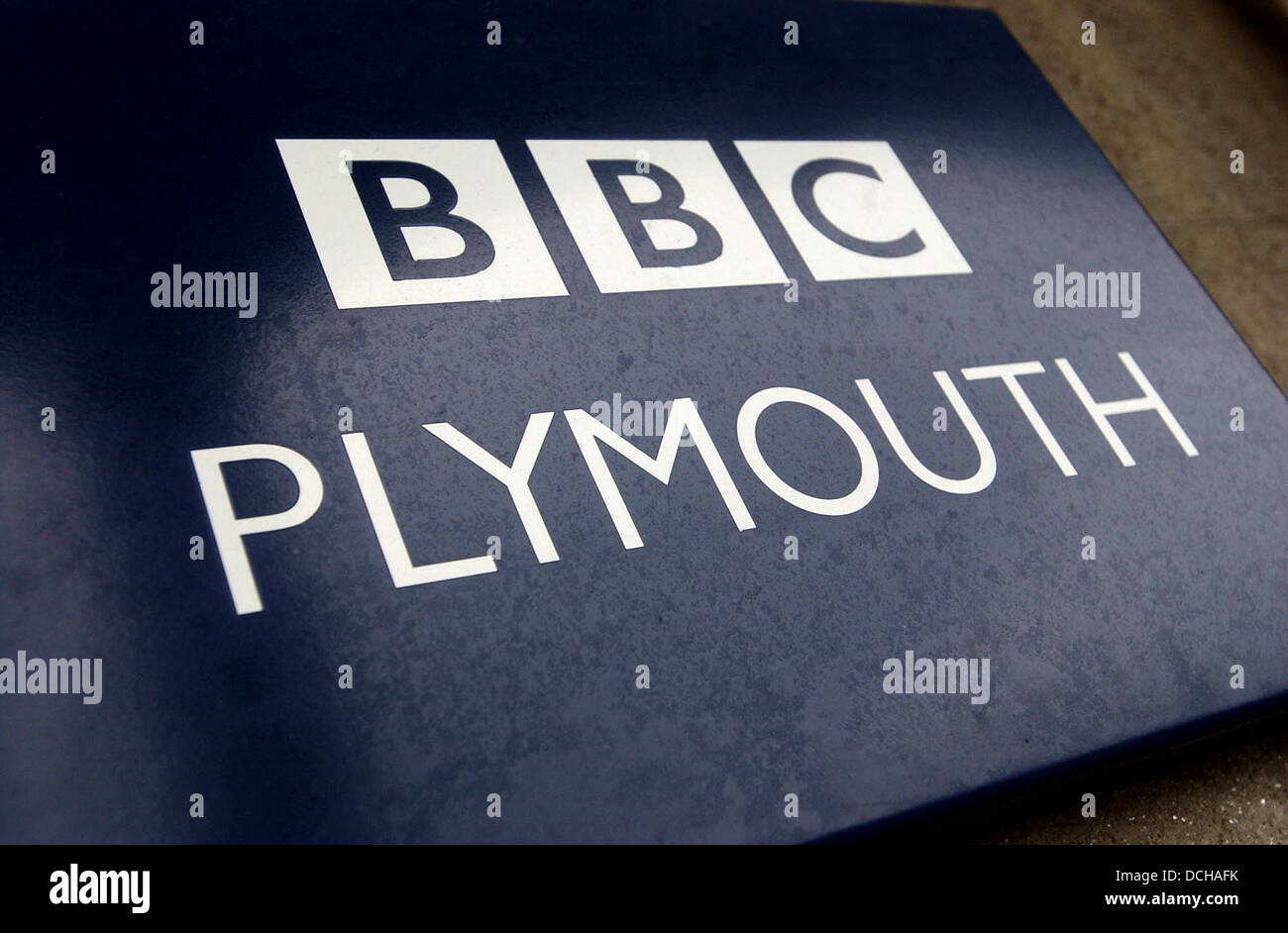 The BBC office in Plymouth,Devon,UK Stock Photo
