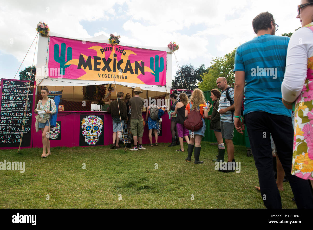 Crickhowell, Wales, UK. 18th August 2013. Day four of Green Man Festival. Credit:  Polly Thomas/Alamy Live News Stock Photo