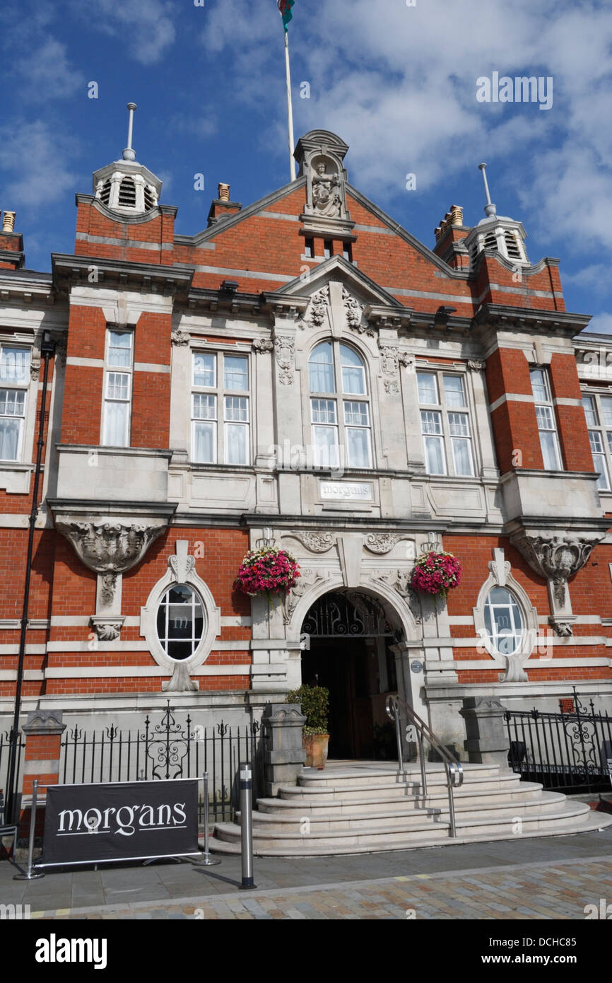 Exterior view of Hotel in Swansea Wales UK. Grade 2* listed