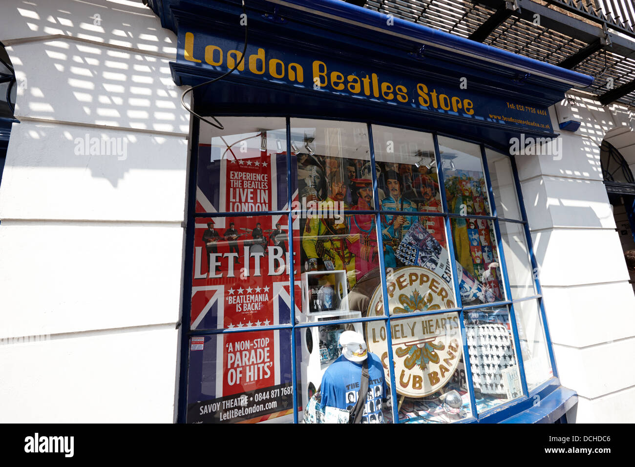 the london beatles store London England UK Stock Photo