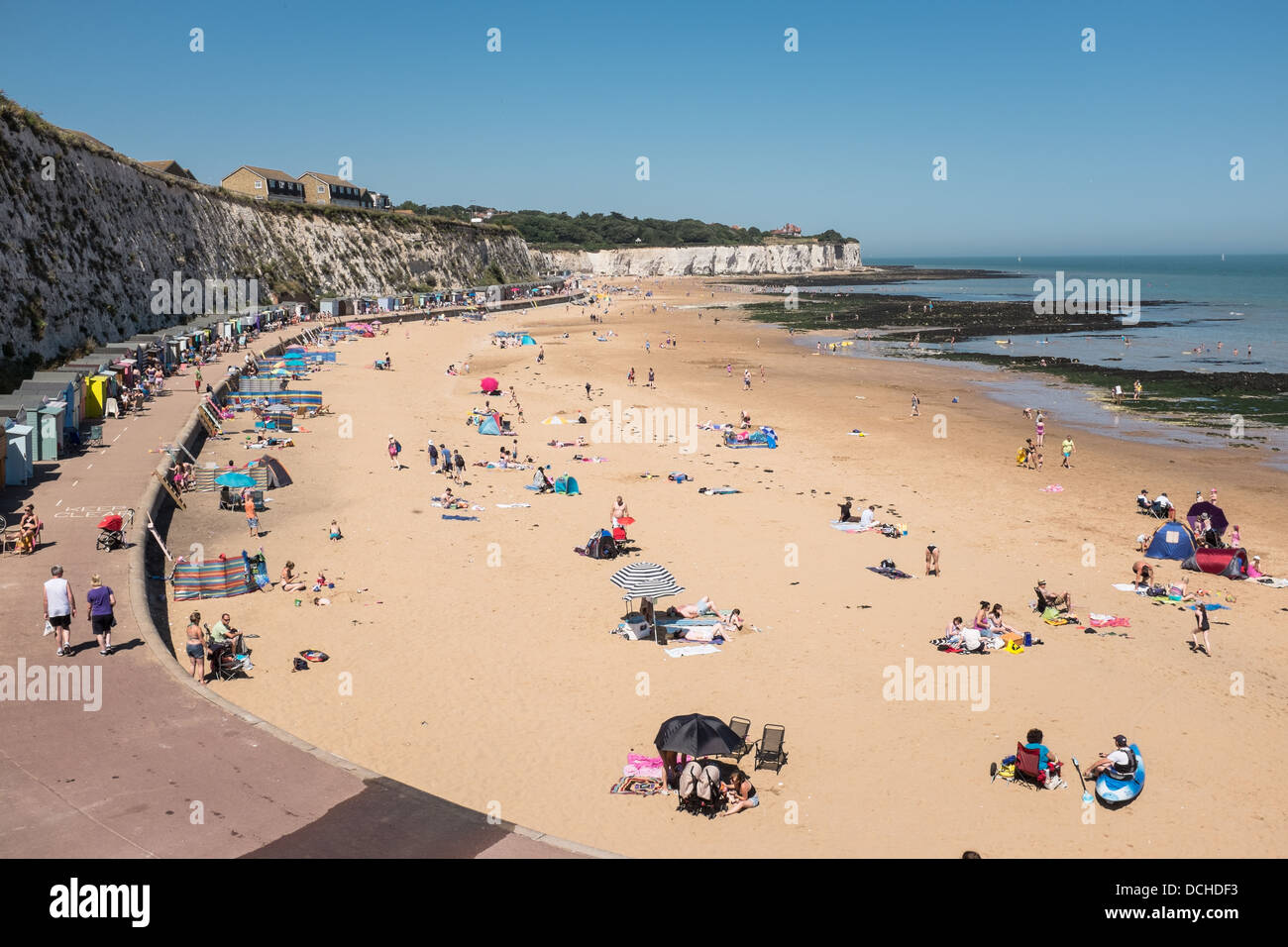 Stone Bay Beach, Broadstairs, Kent, UK Stock Photo Alamy