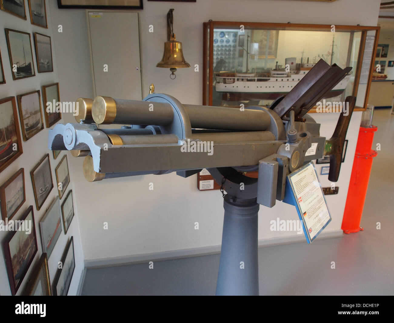 Hotchkiss Paris 37mm Revolving gun, pic3 Stock Photo - Alamy