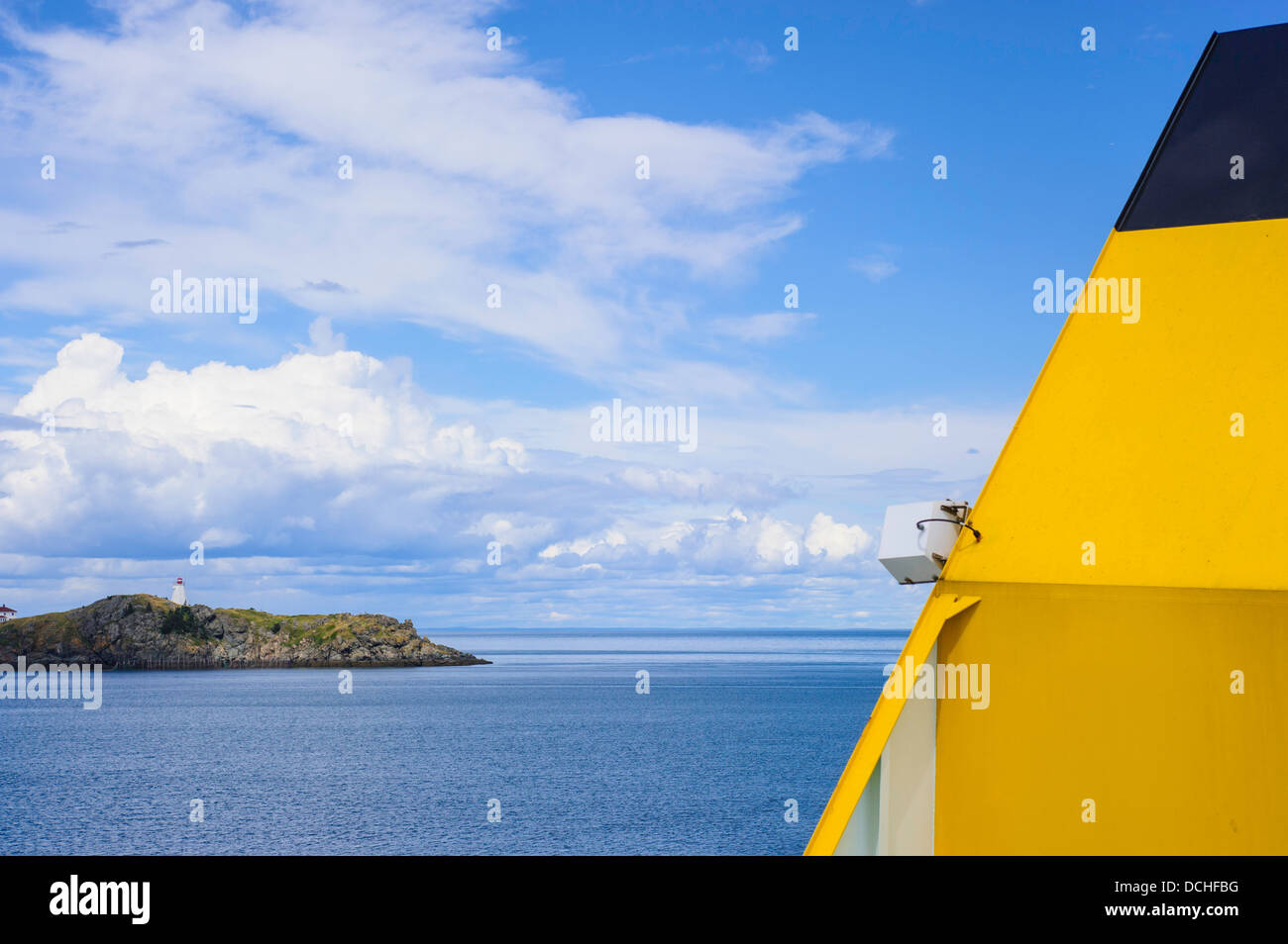 Grand Manan Ferry running to Grand Manan Island in the Bay of Fundy