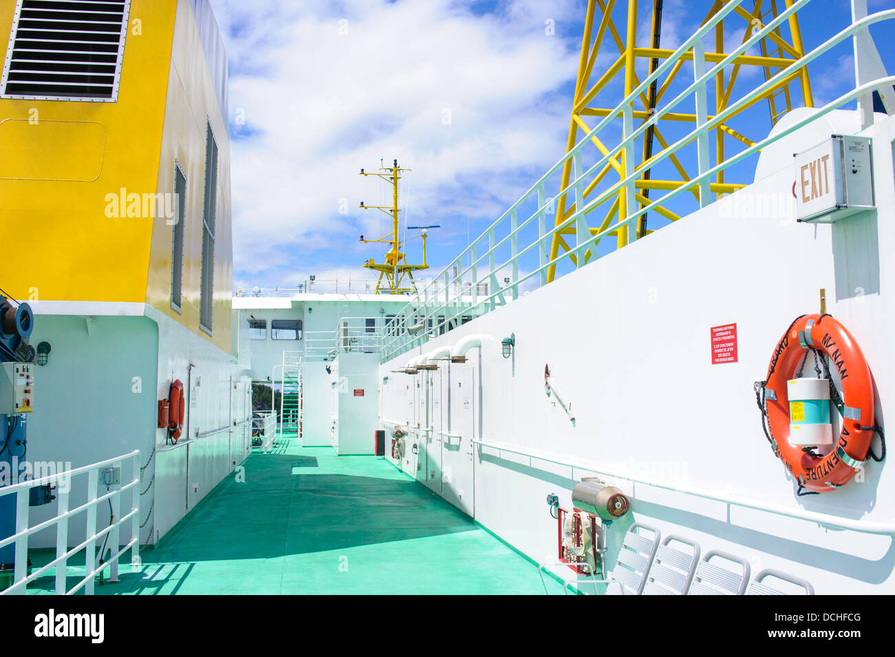 Grand Manan Ferry running to Grand Manan Island in the Bay of Fundy