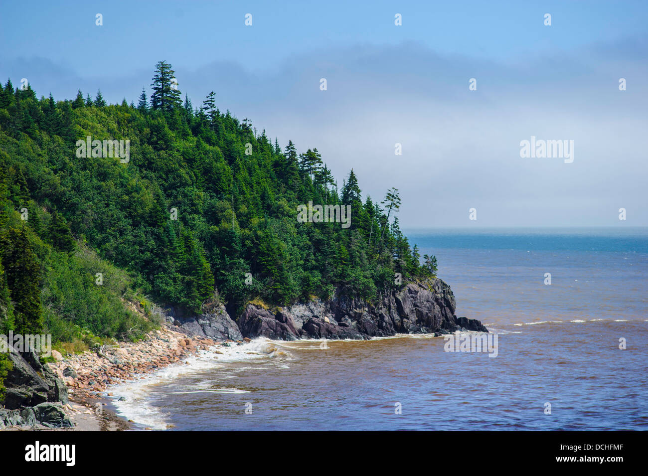 Big Salmon River Fundy Trail New Brunswick Stock Photo Alamy