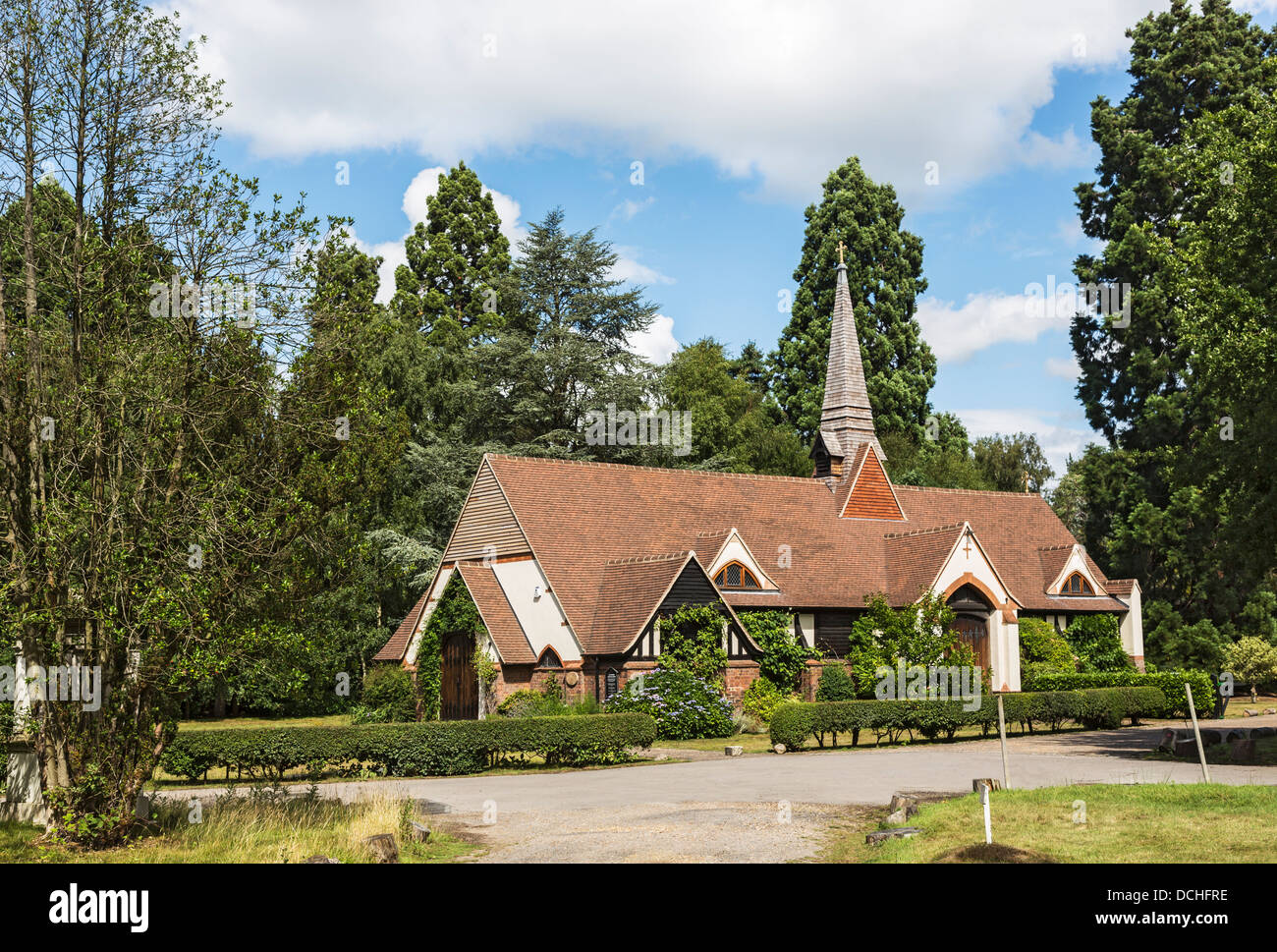 St Edward Russian Orthodox Church, Woking, Surrey, UK Stock Photo Alamy