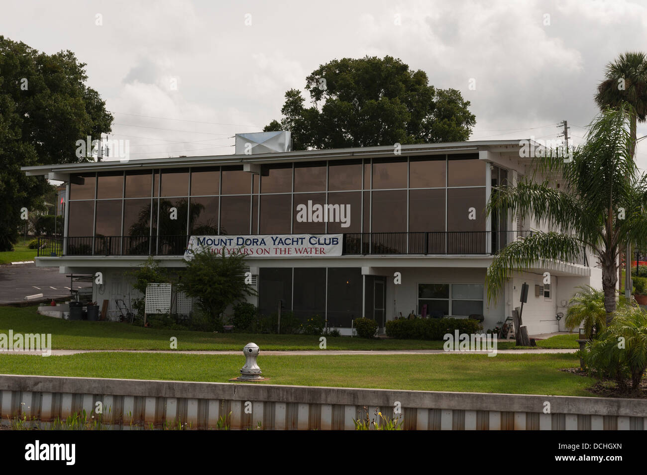 Mount Dora Yacht Club of Mount Dora, Florida USA Stock Photo Alamy