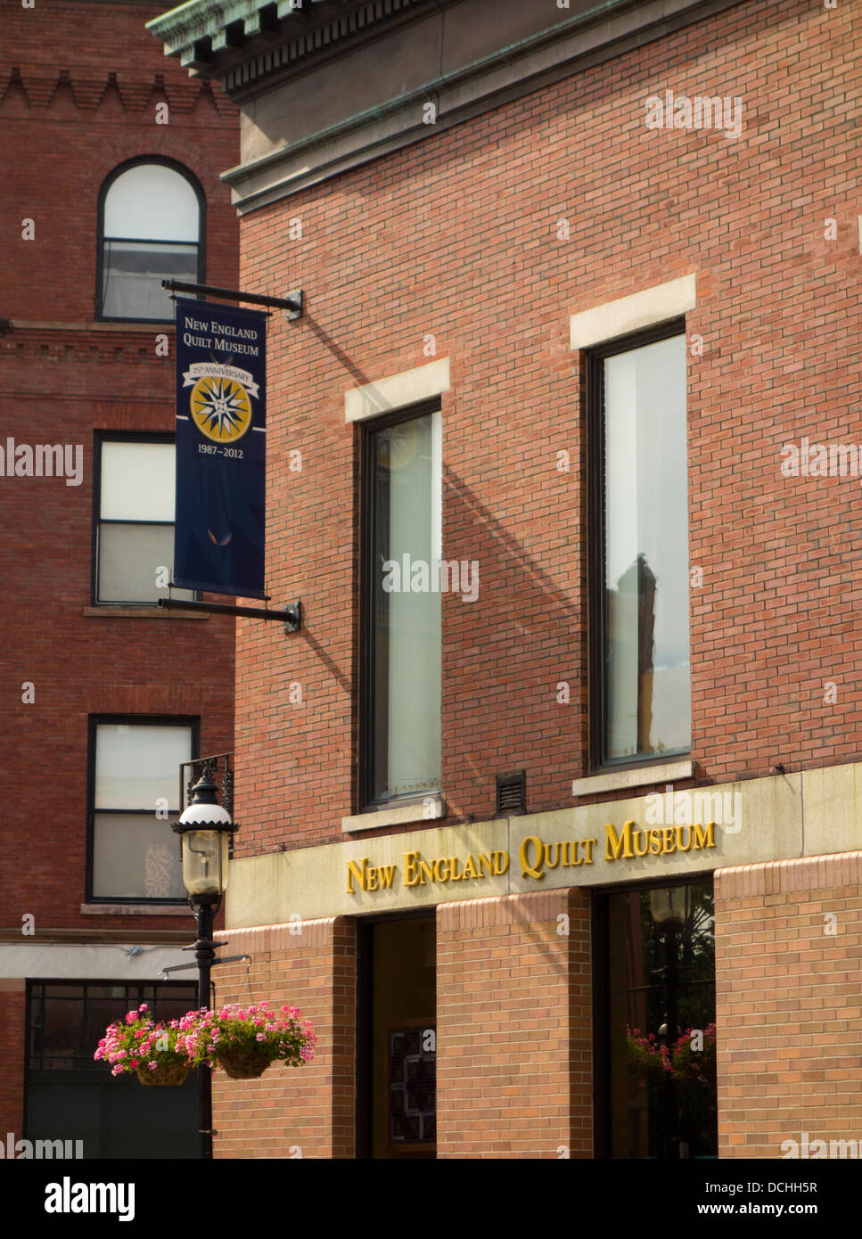 New England Quilt Museum in Lowell MA Stock Photo Alamy