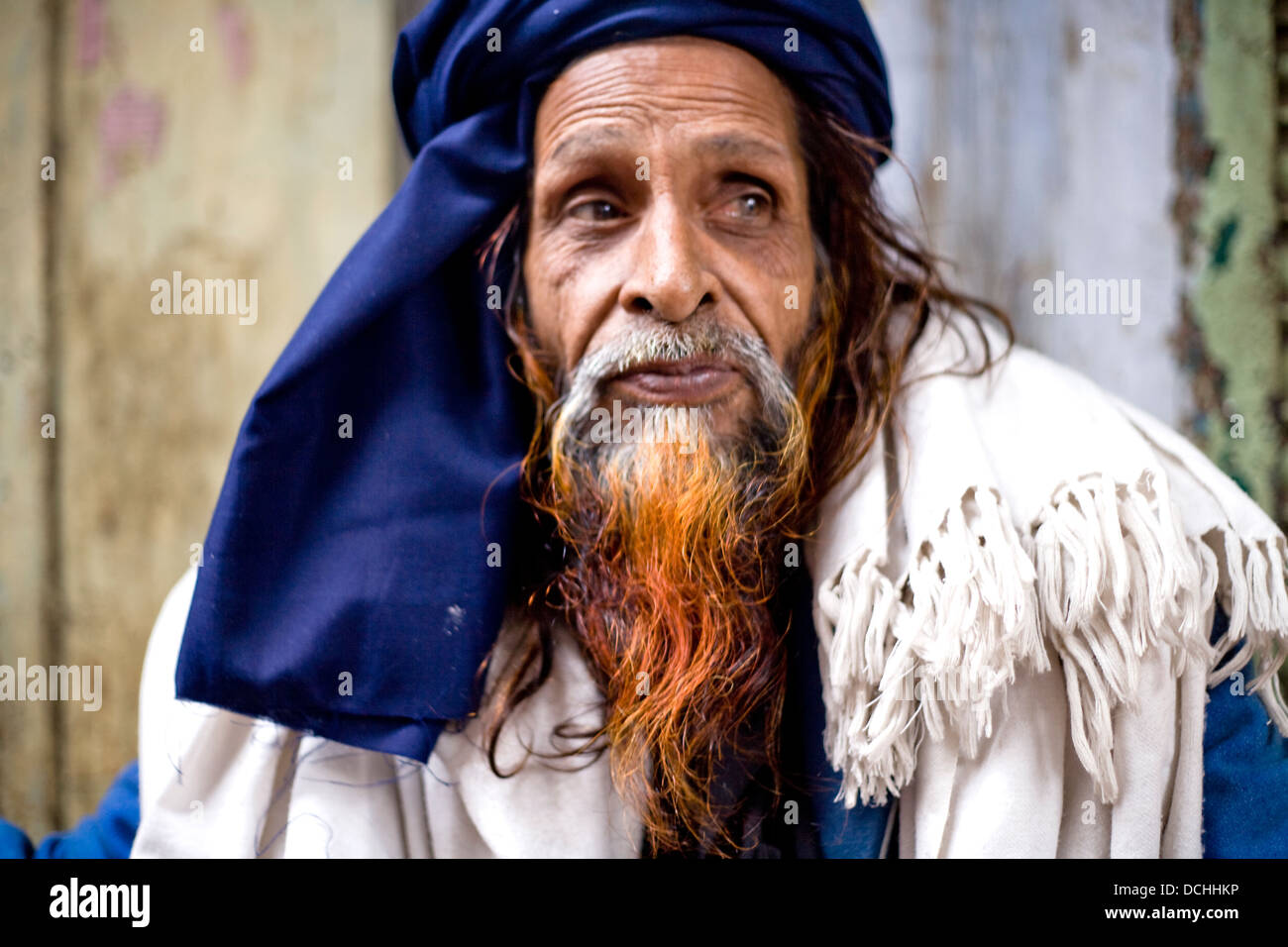 Muslim man  from Ajmer , India Stock Photo