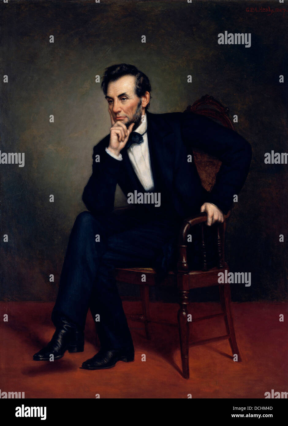 Abraham Lincoln Standing Painting