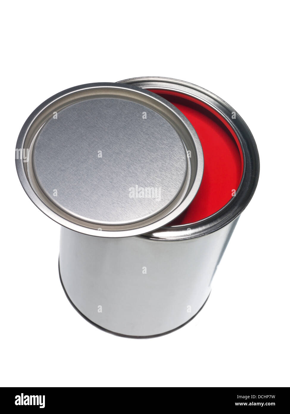 Red Paint can Stock Photo Alamy