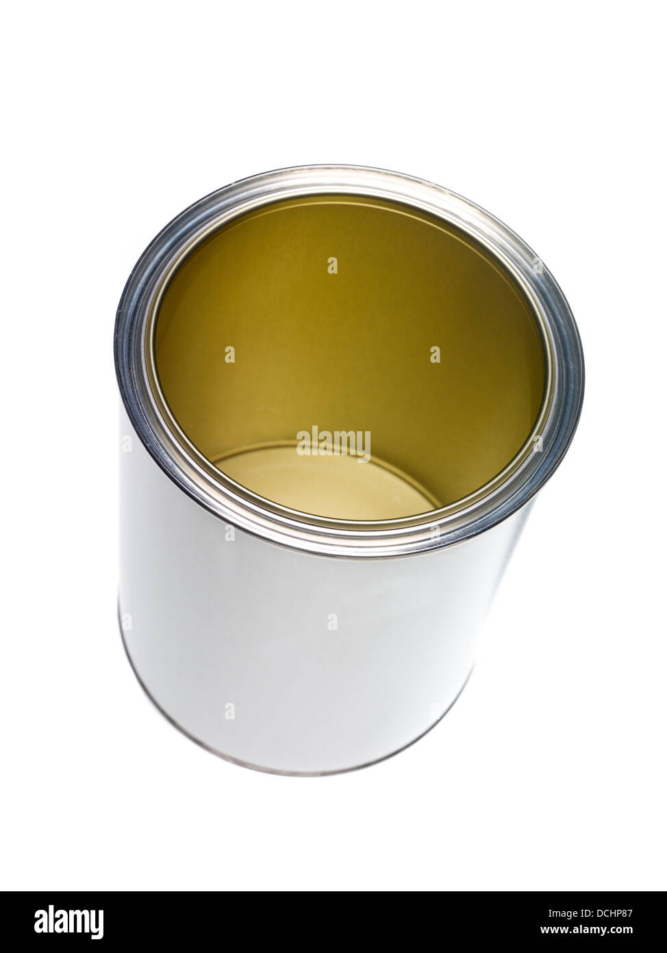 Empty Paint can Stock Photo Alamy