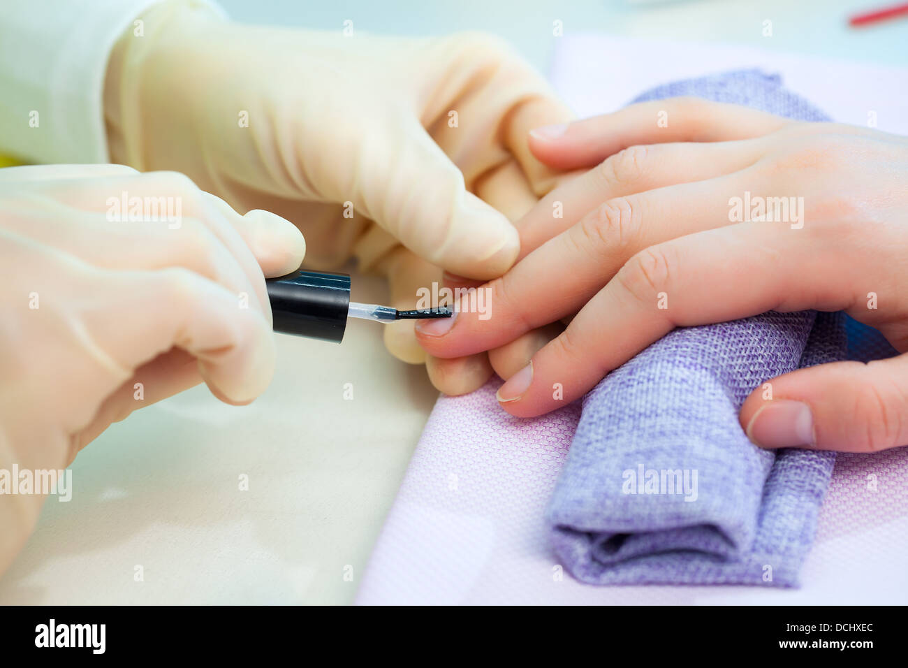 Fingers nails care hires stock photography and images Alamy