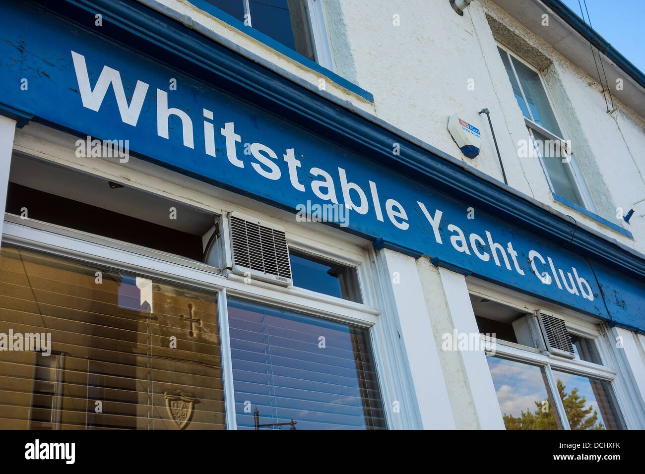 Whitstable Yacht Club Headquarters Stock Photo