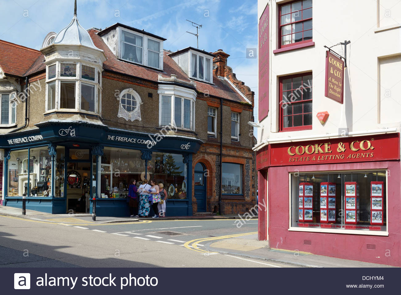 Broadstairs High Street Kent High Resolution Stock Photography and