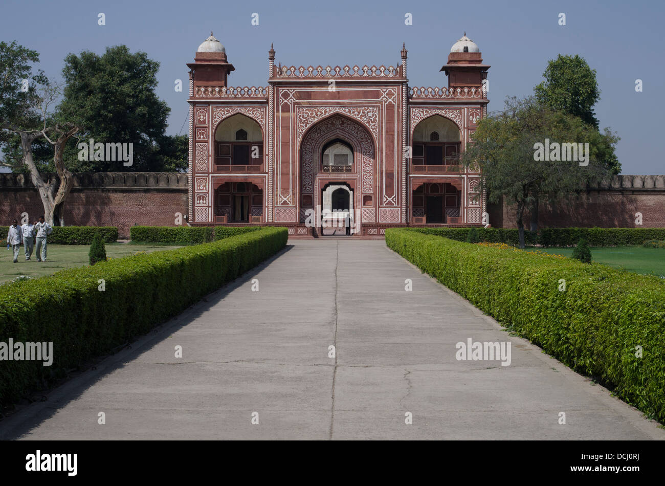 Itimad-ud-Daulah Entrance Gate  ( Baby Taj ) Stock Photo