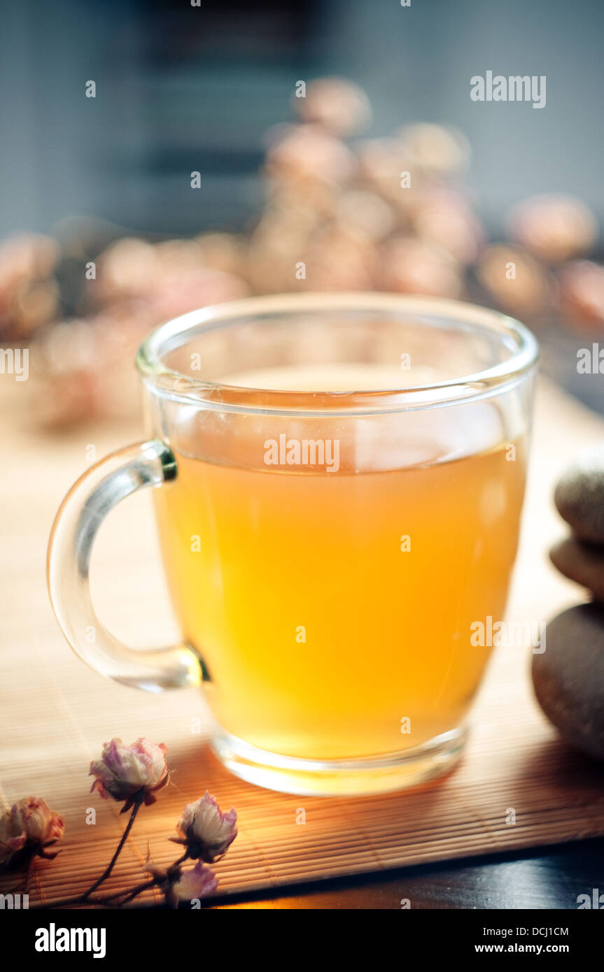 Warm tea Stock Photo