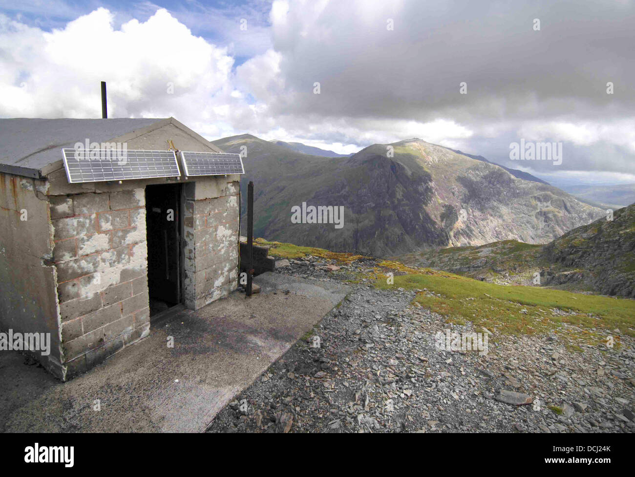 Diesel Train Journey up Snowdon.North Wales Stock Photo Alamy