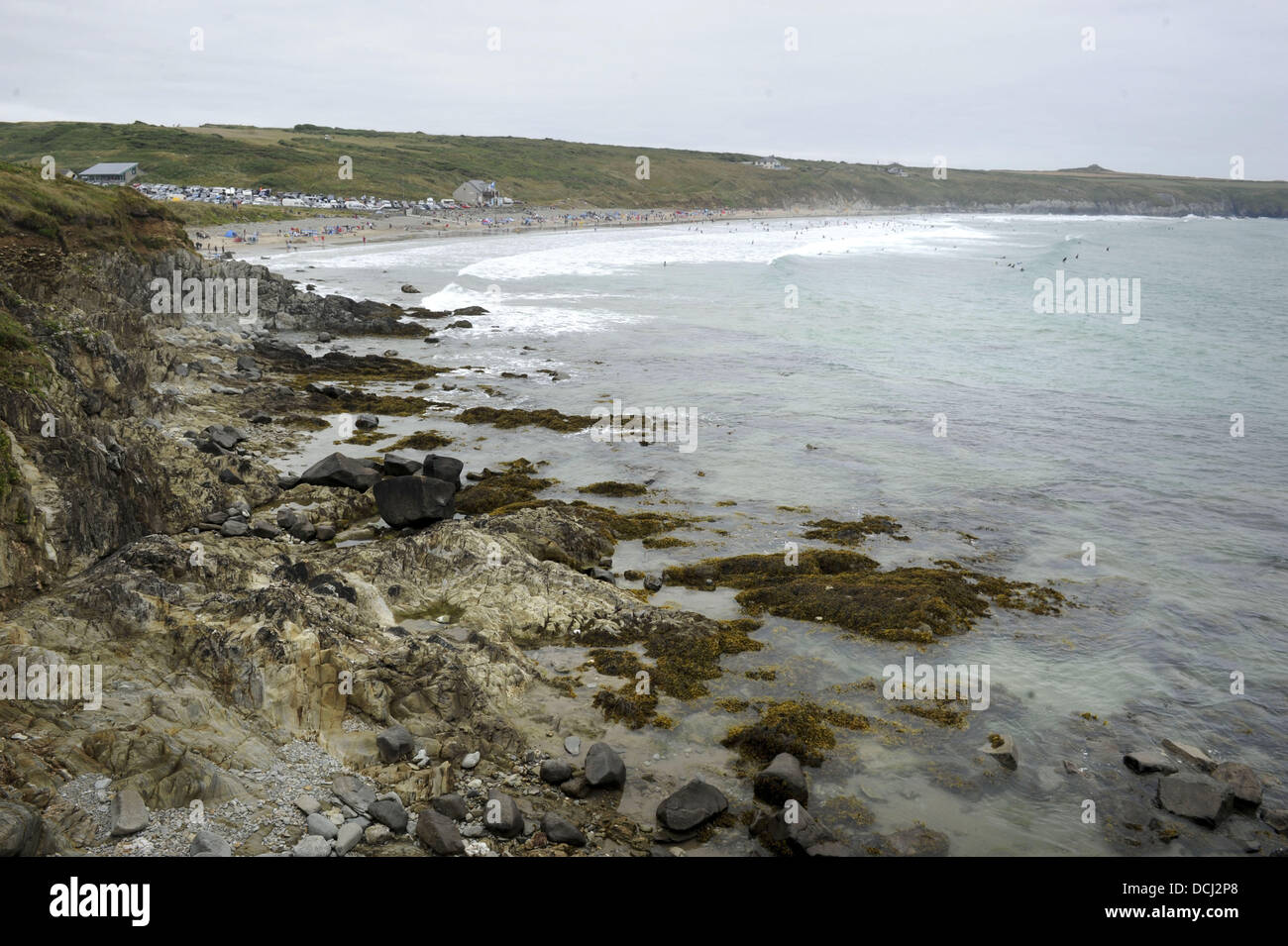 Whitesands Beach,Pembroke, Wales Stock Photo Alamy