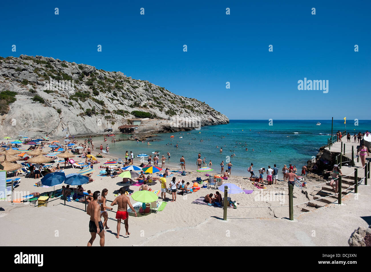 Beach at Cala Barques, Cala San Vicente, Mallorca, Balearics, Spain
