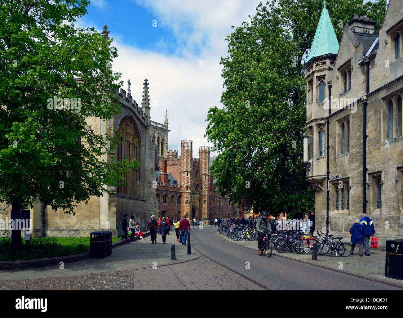 Trinity Street, Cambridge, Cambridgeshire, England, United Kingdom