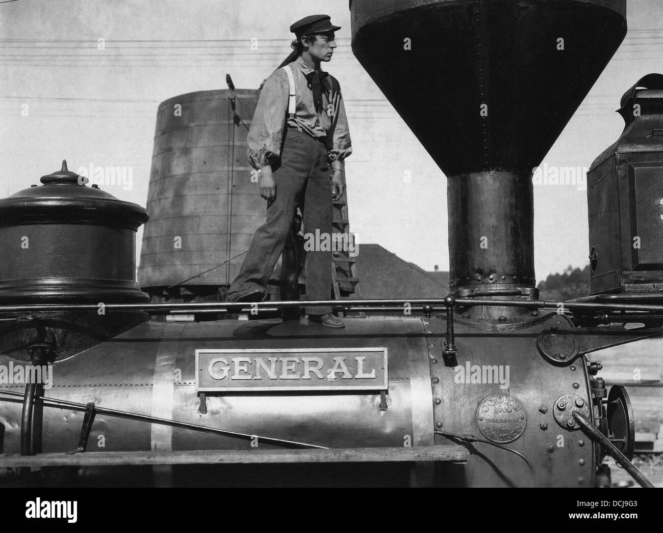 THE GENERAL - Buster Keaton Productions 1927 Stock Photo