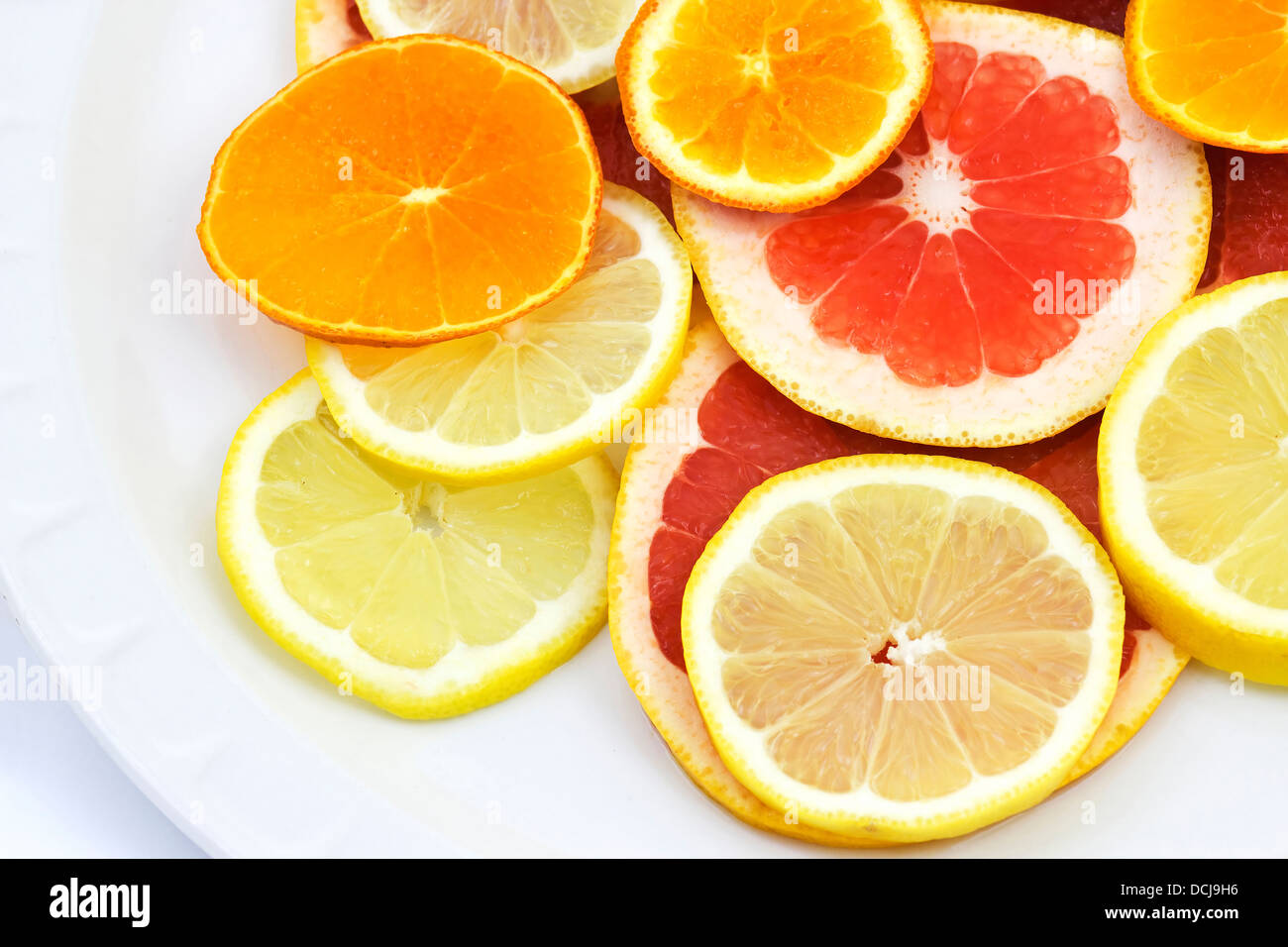Orange fruit mandarine slice hi-res stock photography and images - Alamy