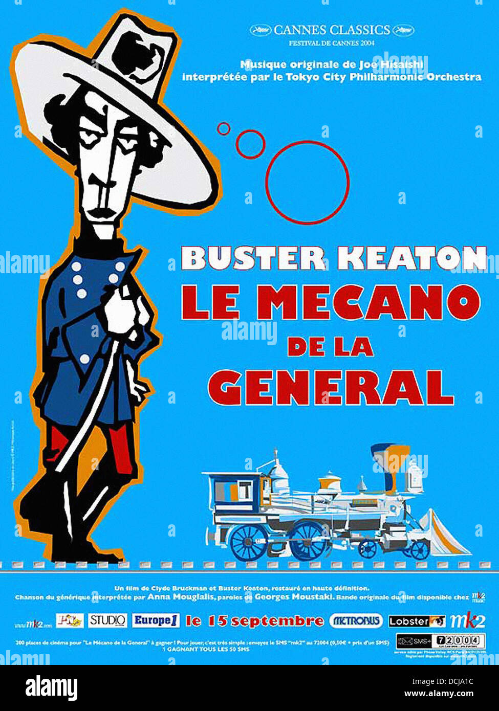 The General Buster Keaton Productions 1927 French Movie Poster Stock Photo Alamy