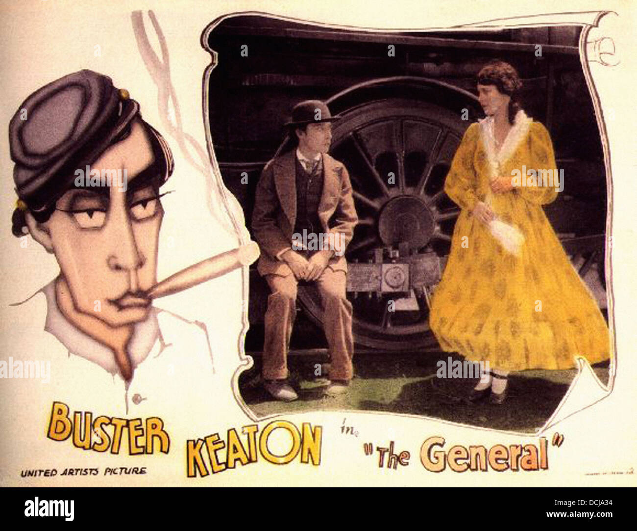 Buster Keaton Movie The General Portrait Picture Photo Print 8x10